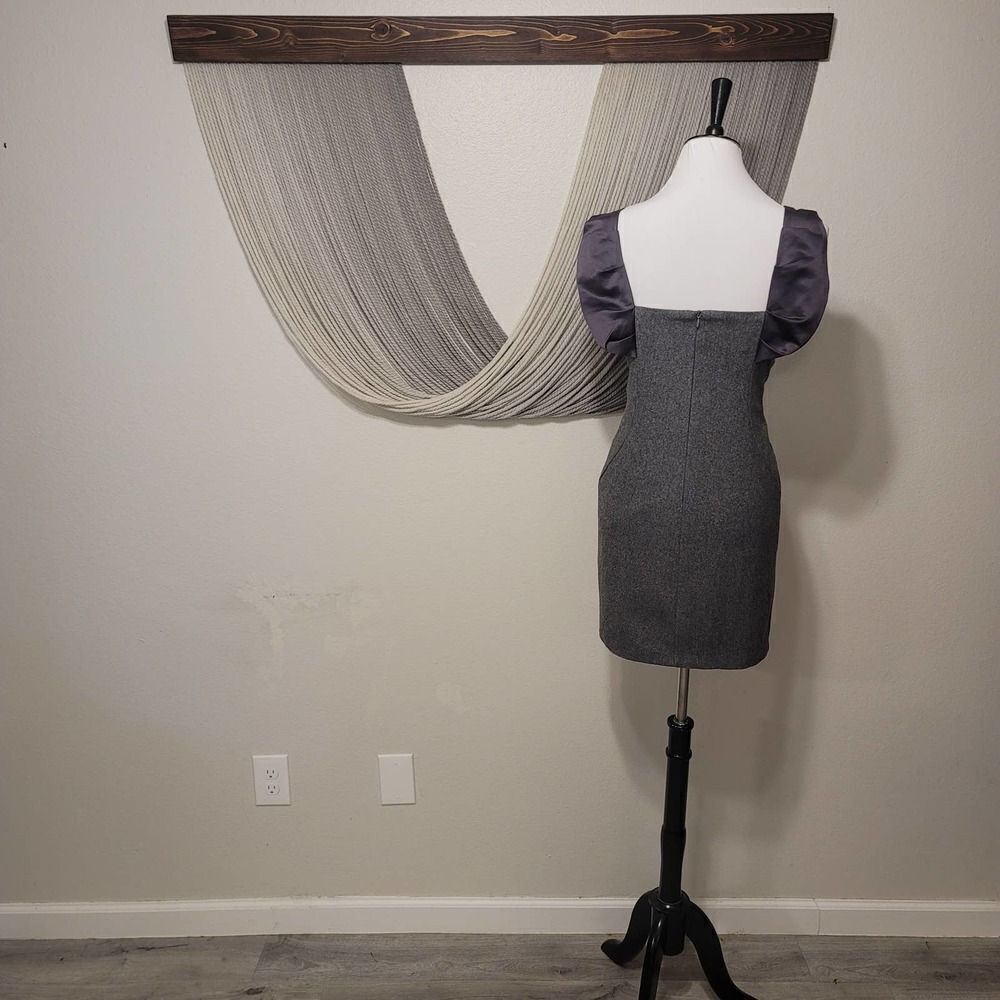 Blue Banana Wool Dress Sz M - Picture 3 of 5